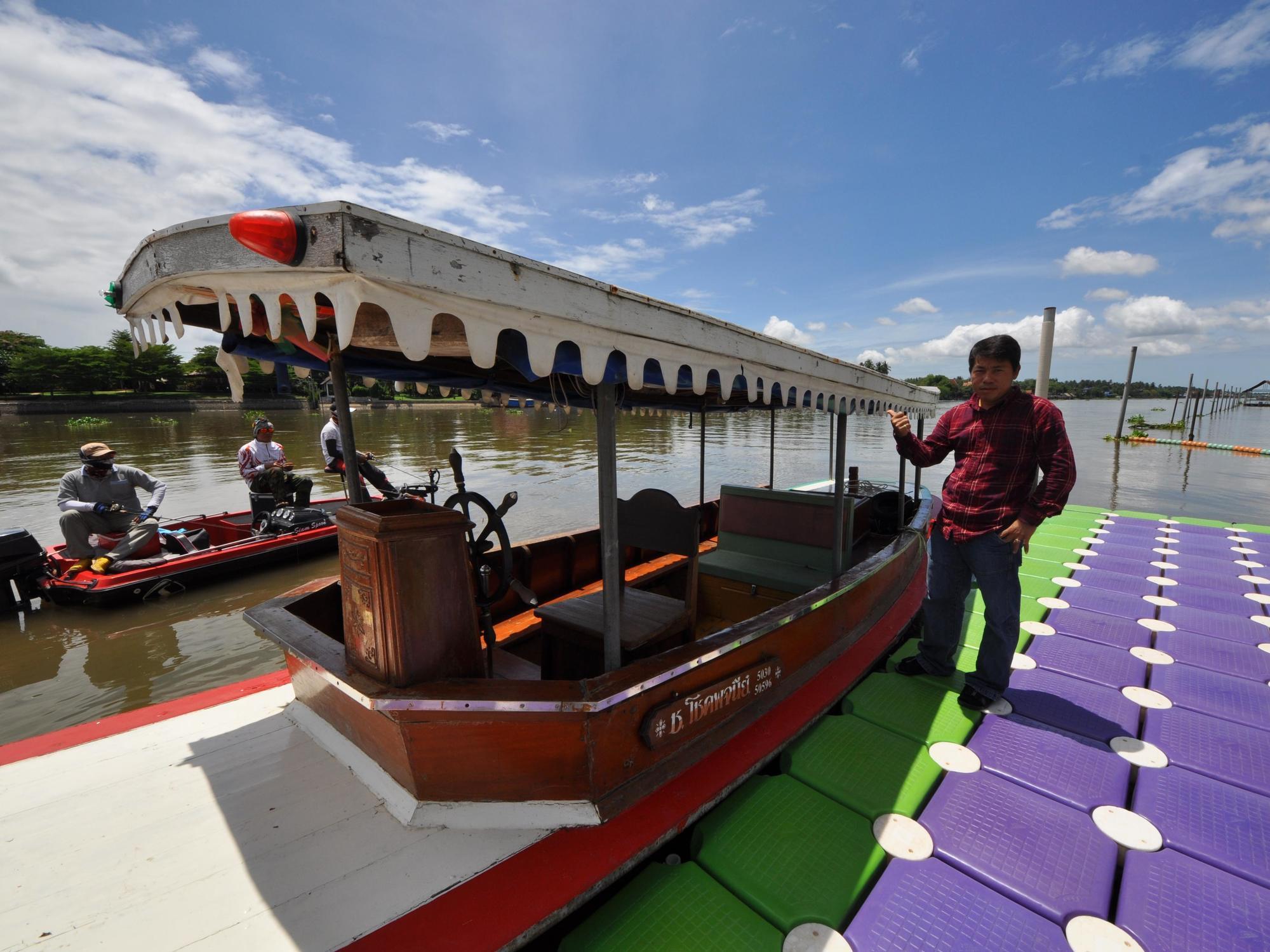 Maeklong Marina Resort Ratchaburi Exterior foto